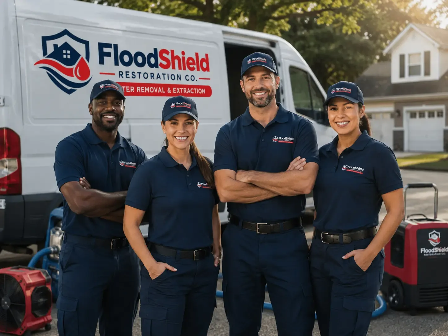 Flood Damage Restoration company in Falls City, TX